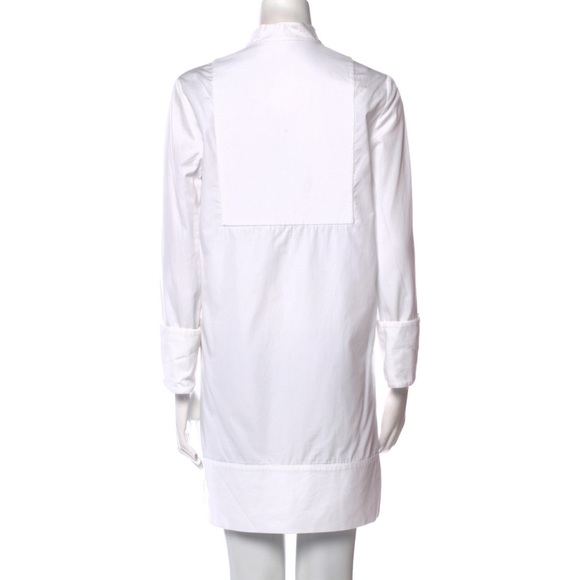 Alexander McQueen White Shirtdress Sz US4 IT40 - Picture 7 of 9